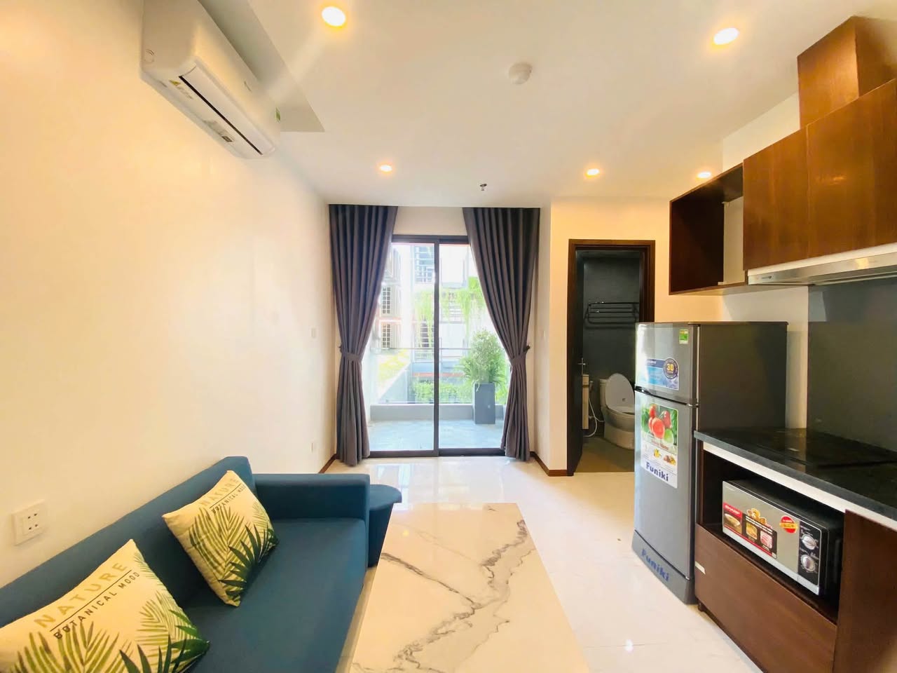 1BR apartment in My An — photo 4