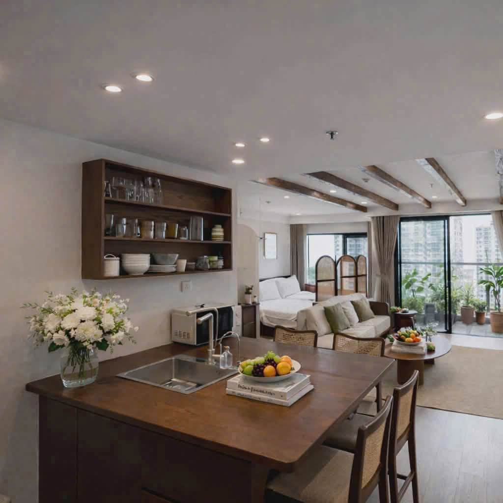 serviced-apartment in Trung Hoa — photo 2