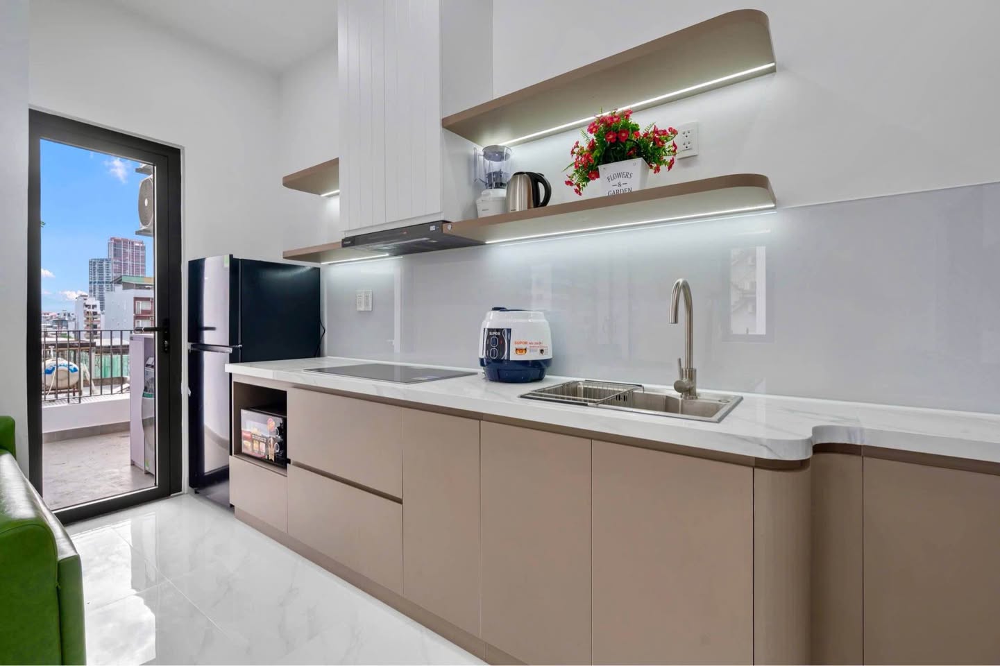 1BR apartment in My An — photo 4